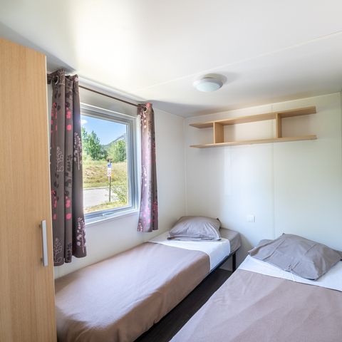 MOBILHOME 4 personnes - Confort Compact - CLIM - TV