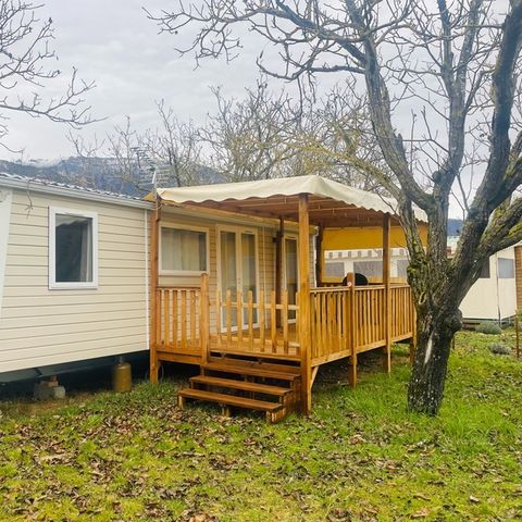 MOBILHOME 4 personnes - Mobil home Ciela Confort - 2 chambres - 2 salles de bain - Vue sur le Lac