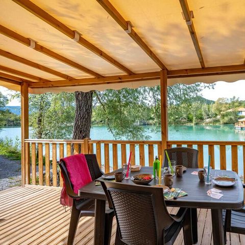 MOBILHOME 4 personnes - Ciela Confort - 2 chambres - Vue sur le lac
