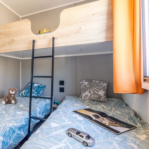 MOBILHOME 5 personnes - Mobil-home Cosy LV Plancha - 2 ch - 4 ad + 1 enf - 12 ans