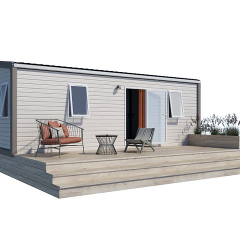 MOBILHOME 4 personnes - Confort - 25 m² terrasse découverte