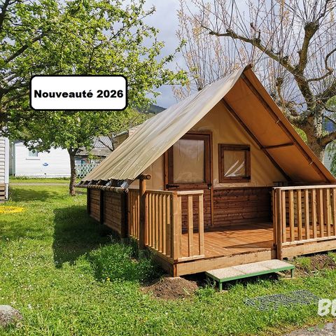 TENTE 4 personnes - Amazone - moins de 7 nuits (sanitaires communs du camping)