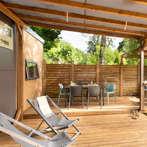 MOBILHOME 4 personnes - EXCLUSIF 2 chambres avec suite parentale