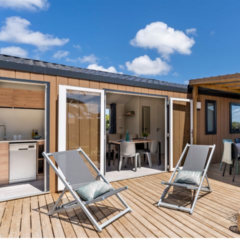 MOBILHOME 4 personnes - PREMIUM 2 chambres - PMR