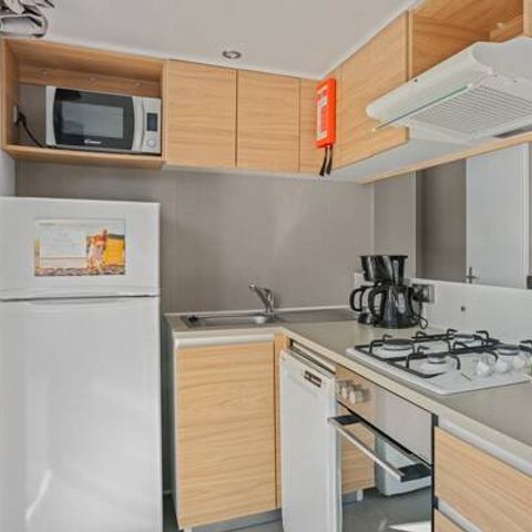 MOBILHOME 8 personnes - Mobil-home | Premium | 3 Ch. | 6/8 Pers. | Terrasse surélevée