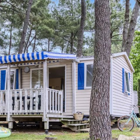 MOBILHOME 6 personnes - Mobil-home Confort 4 Pièces 6 Personnes + TV