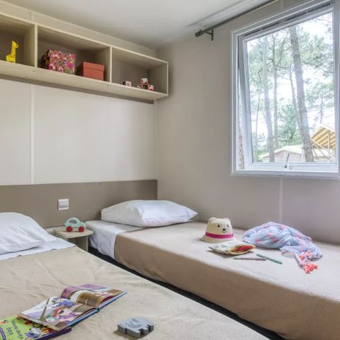 MOBILHOME 6 personnes - Mobil-home Confort 4 Pièces 6 Personnes + TV