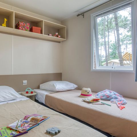 MOBILHOME 6 personnes - Mobil-home CONFORT - 3 chambres - Climatisé