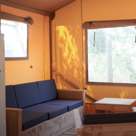 Tente en toile et en bois 6 personnes - Flétan