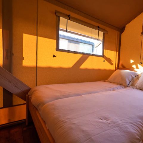 TENTE TOILE ET BOIS 5 personnes - SunLodge Taiga