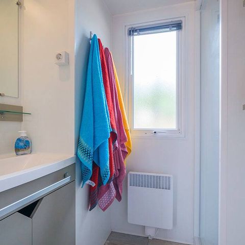 MOBILHOME 6 personnes - Comfort | 3 Ch. | 6 Pers. | Terrasse surélevée | Clim.