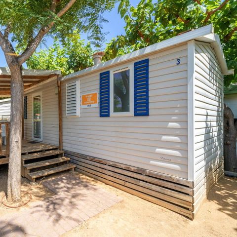 MOBILHOME 4 personnes - Classic | 2 Ch. | 4 Pers. | Terrasse Lounge | 1 SDB | Clim.