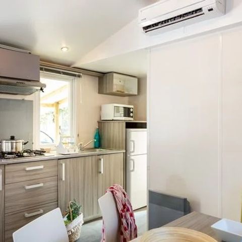 MOBILHOME 6 personnes - Mobil-home | Classic | 2 Ch. | 4/6 Pers. | Terrasse surélevée non couverte | Clim.