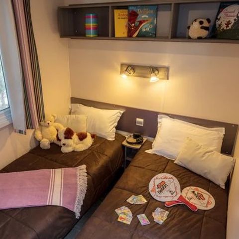 MOBILHOME 6 personnes - Mobil-home | Classic | 2 Ch. | 4/6 Pers. | Terrasse surélevée non couverte | Clim.