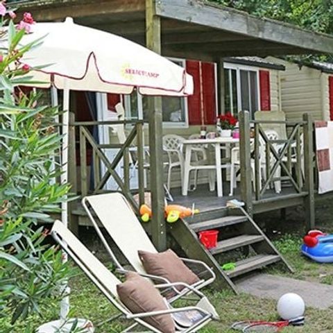 MOBILHOME 6 personnes - Mobil-home | Classic | 2 Ch. | 4/6 Pers. | Terrasse surélevée | Clim.