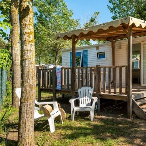 MOBILHOME 6 personnes - Mobil-home | Classic | 3 Ch. | 4/6 Pers. | Terrasse surélevée | Clim.
