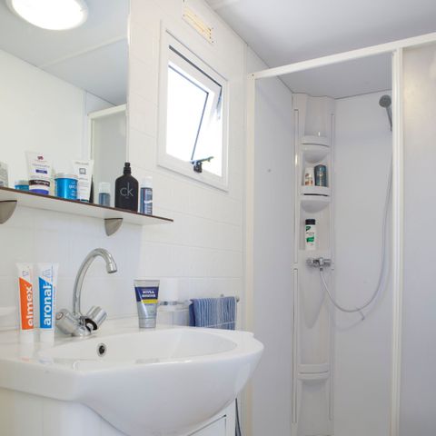 MOBILHOME 6 personnes - Mobil-home | Comfort | 2 Ch. | 4/6 Pers. | Terrasse surélevée | Clim.