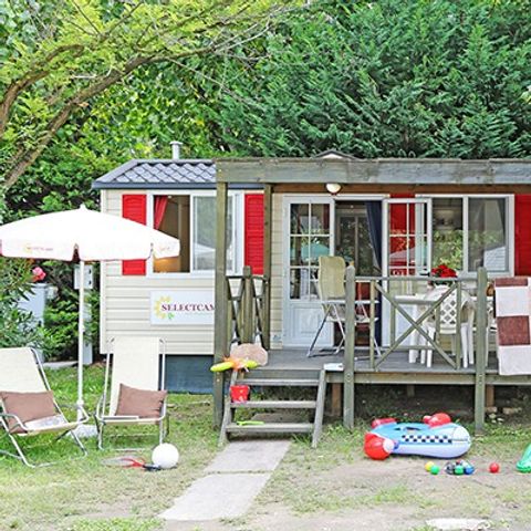 MOBILHOME 6 personnes - Mobil-home | Comfort | 2 Ch. | 4/6 Pers. | Terrasse surélevée | Clim.