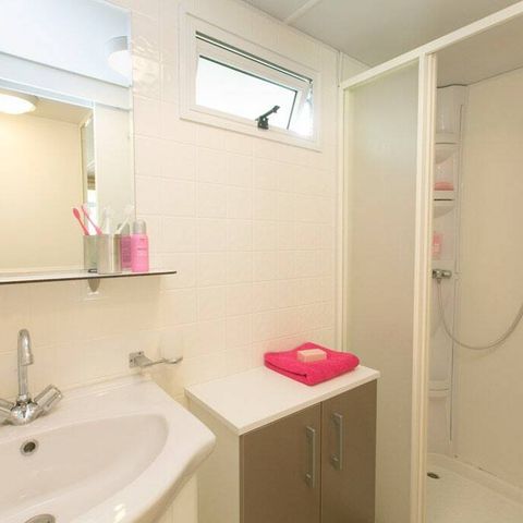 MOBILHOME 6 personnes - Comfort | 3 Ch. | 6 Pers. | Terrasse surélevée | Clim.