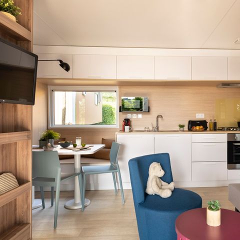 MOBILHOME 4 personnes - Mobil-home EXCLUSIF - 2 chambres - 2 salles d'eau - SPA