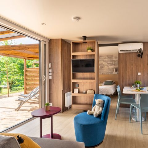 MOBILHOME 6 personnes - EXCLUSIF - 3 chambres - 3 salles d'eau - Tribu - SPA