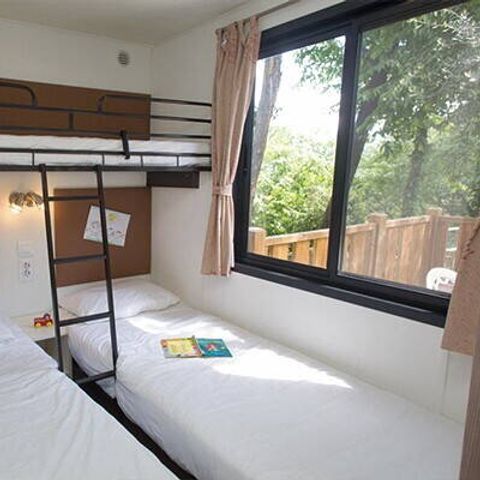 MOBILHOME 6 personnes - Comfort | 2 Ch. | 4/6 Pers. | Terrasse surélevée | Clim.