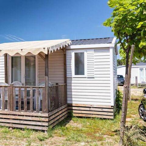 MOBILHOME 6 personnes - Comfort | 2 Ch. | 4/6 Pers. | Terrasse surélevée | Clim.