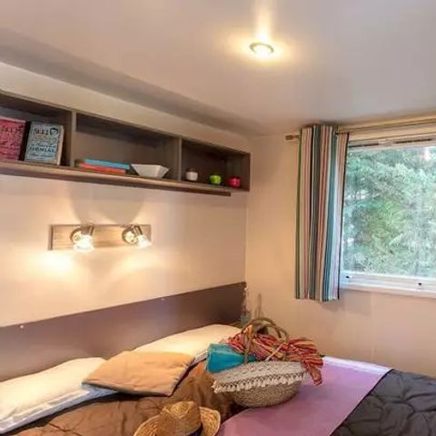 MOBILHOME 6 personnes - Comfort | 2 Ch. | 4/6 Pers. | Terrasse Lounge | Clim.