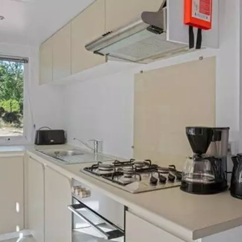 MOBILHOME 5 personnes - Comfort | 3 Ch. | 5 Pers. | Terrasse surélevée | Clim.