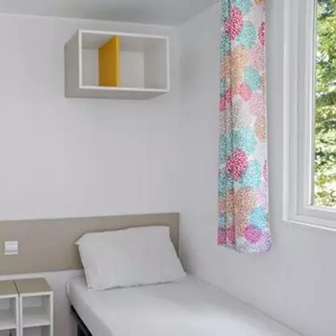 MOBILHOME 5 personnes - Comfort | 3 Ch. | 5 Pers. | Terrasse surélevée | Clim.