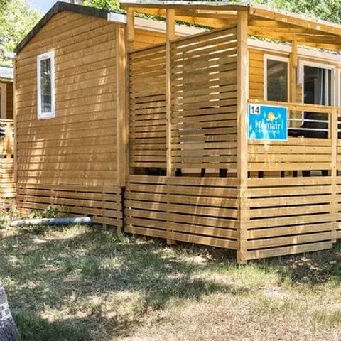 MOBILHOME 4 personnes - Premium | 2 Ch. | 4 Pers. | Terrasse surélevée | Clim.