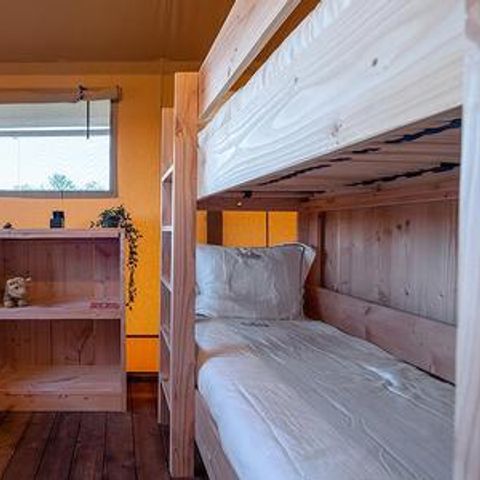 TENTE TOILE ET BOIS 5 personnes - Taiga