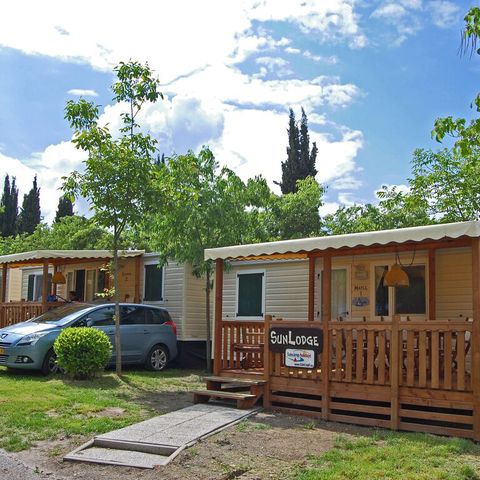 TENTE TOILE ET BOIS 5 personnes - SunLodge Maple