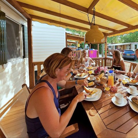 TENTE TOILE ET BOIS 5 personnes - SunLodge Maple