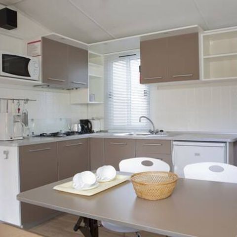 MOBILHOME 6 personnes - Classic | 2 Ch. | 4/6 Pers. | Terrasse surélevée | Clim.
