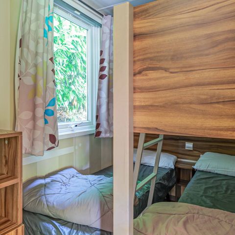 MOBILHOME 6 personnes - Comfort | 2 Ch. | 4/6 Pers. | Terrasse surélevée | Clim.