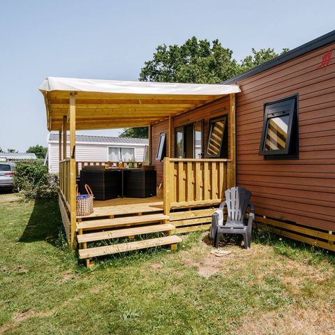 MOBILHOME 8 personnes - Mobil-home | Premium | 3 Ch. | 6/8 Pers. | Terrasse Lounge | Clim.