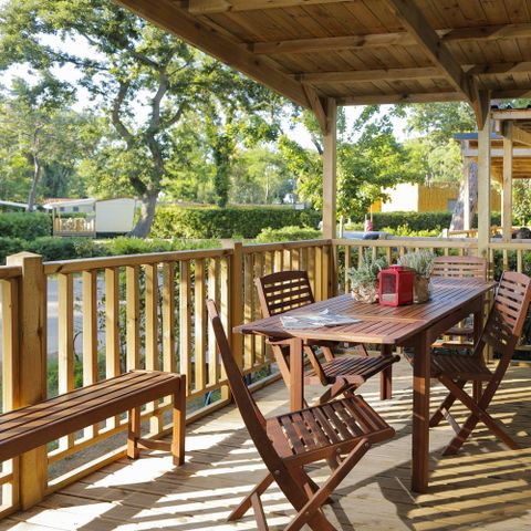 MOBILHOME 5 personnes - hu Stay Premium	Chalet