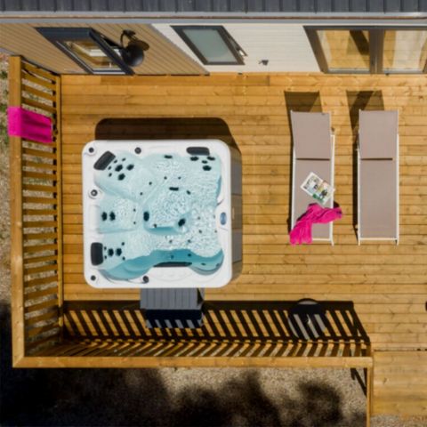 MOBILHOME 6 personnes - LUXE Master Zen + Clim+ TV+ 2 SDBains