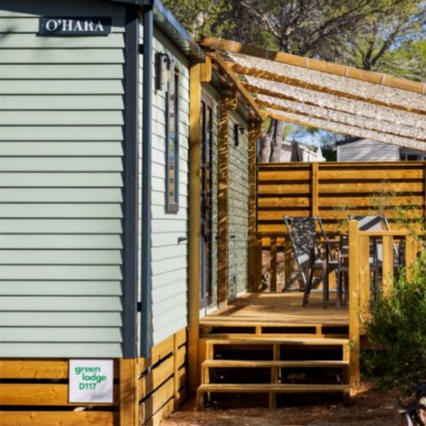 Mobilhome 6 personnes - GREEN - LODGE - 3 chambres - Clim - TV