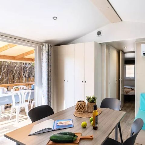 MOBILHOME 8 personnes - Cottage 5 Pièces 8 Personnes Climatisé + TV ***