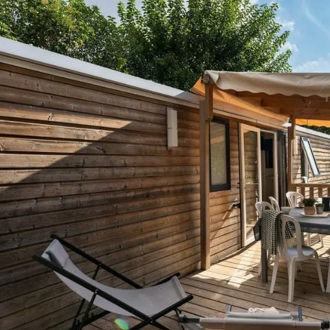 MOBILHOME 8 personnes - Cottage 5 Pièces 8 Personnes Climatisé + TV ***