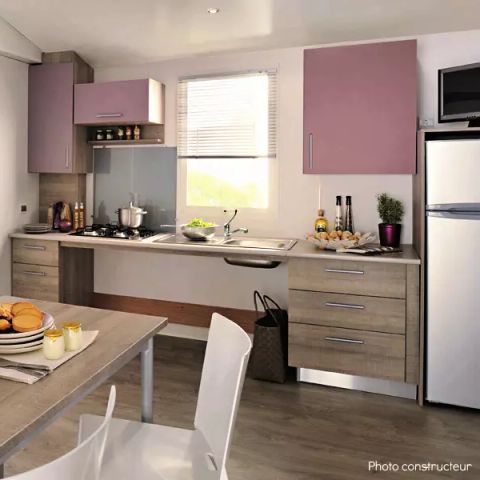 MOBILHOME 4 personnes - Klassic 3 Pièces 4 Personnes Climatisé PMR