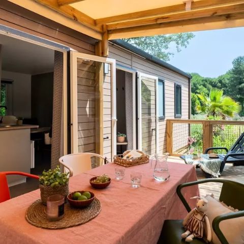MOBILHOME 6 personnes - Cottage 4 Pièces 6 Personnes Climatisé + TV ****