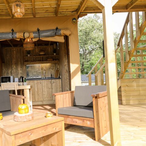 TENTE TOILE ET BOIS 2 personnes - SHIMMER