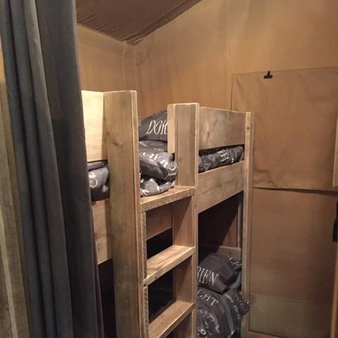 TENTE TOILE ET BOIS 4 personnes - LODGE WOODY