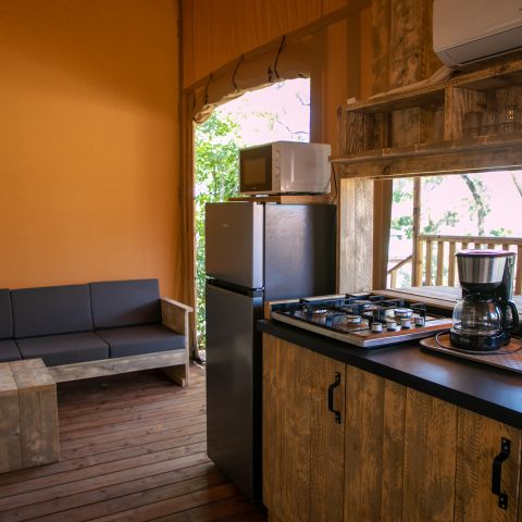 TENTE TOILE ET BOIS 5 personnes - VARADERO 2 chambres - 50 m2