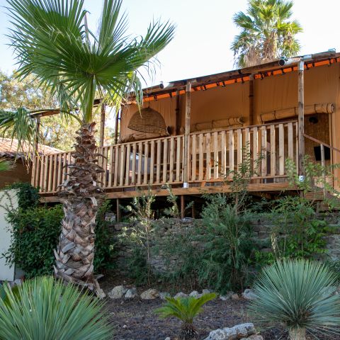 TENTE TOILE ET BOIS 5 personnes - VARADERO 2 chambres - 50 m2