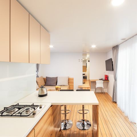 MOBILHOME 2 personnes - Cottage Deluxe 1 Chambre