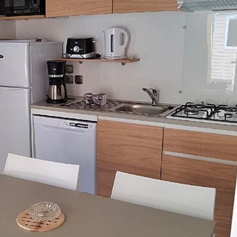 MOBILHOME 4 personnes - Premium | 2 Ch. | 4 Pers. | Terrasse simple | Clim. | TV